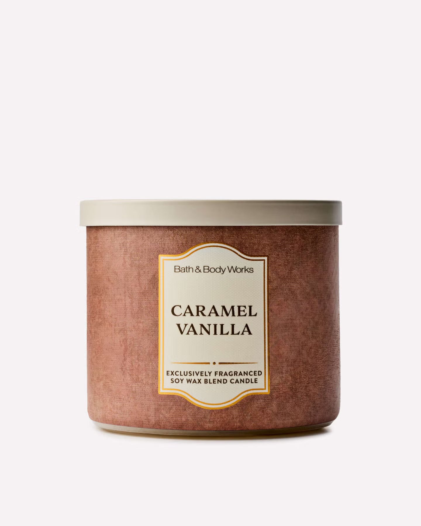PREORDEN -Caramel Vanilla 3-Wick Candle- 2 A 4 SEMANAS EN LLEGAR
