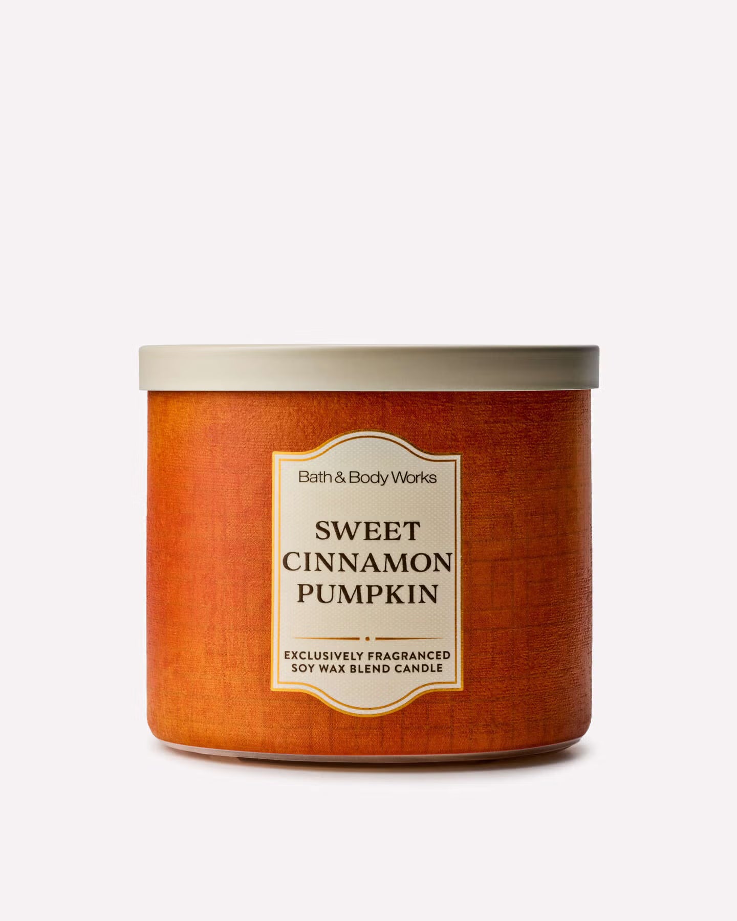 PREORDEN -Sweet Cinnamon Pumpkin 3-Wick Candle- 2 A 4 SEMANAS EN LLEGAR