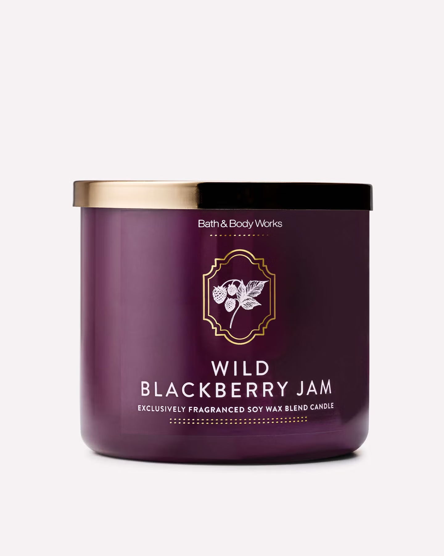 PREORDEN -Wild Blackberry Jam 3 Wick Candle- 2 A 4 SEMANAS EN LLEGAR