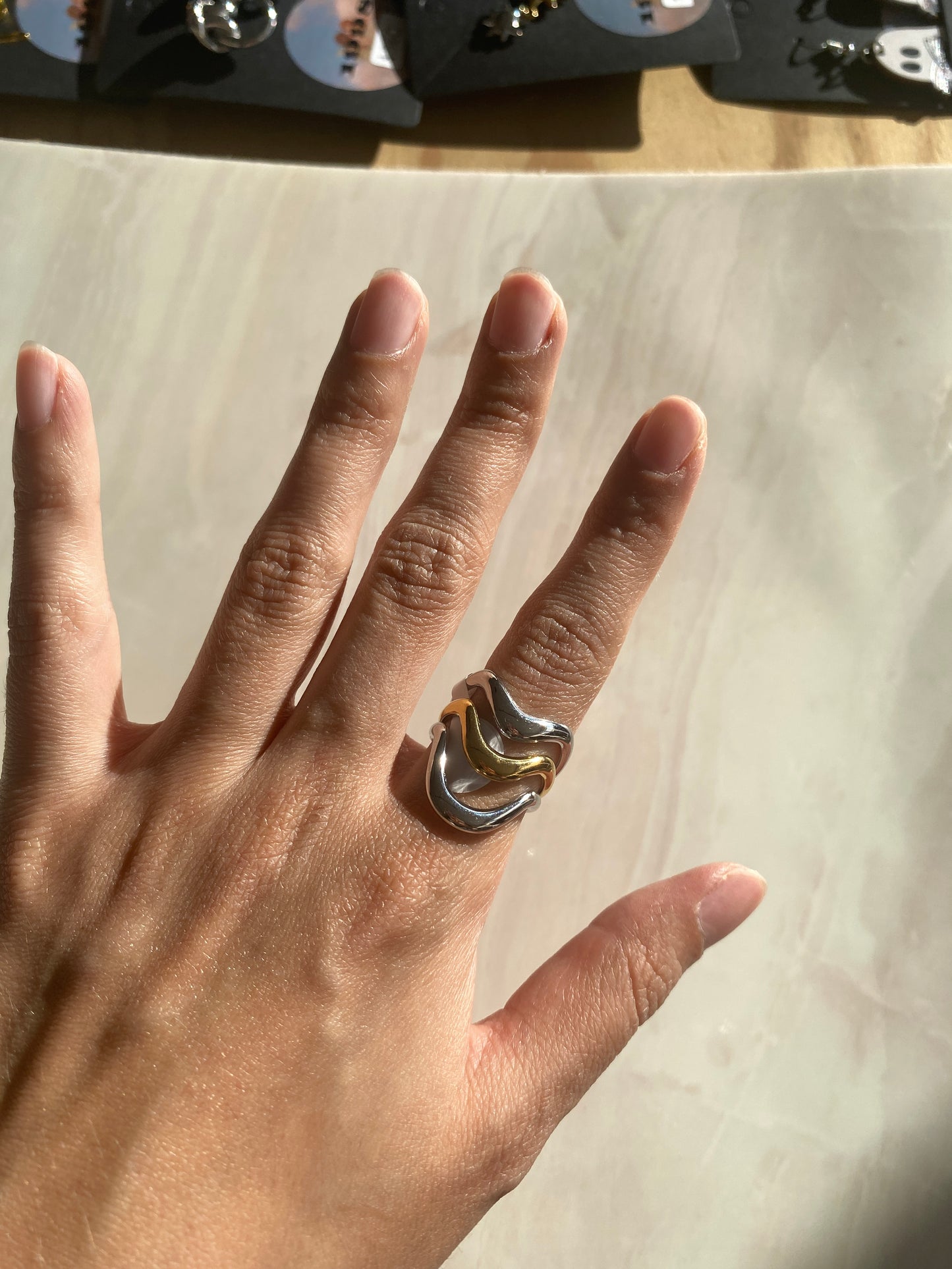 ANILLO ACERO INOXIDABLE AJUSTABLE