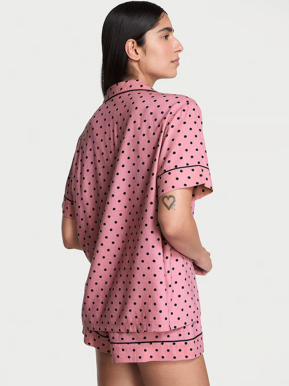 Cotton Flannel Short Pajama Set | VICTORIA´S SECRET-NO CAMBIOS NI DEVOLUCIONES