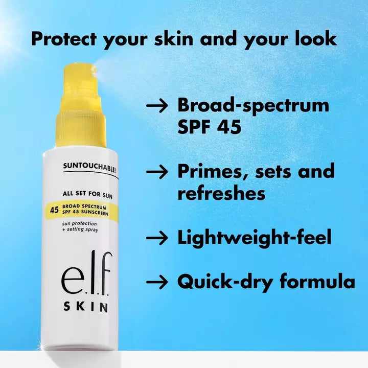 Suntouchable! All Set for Sun SPF 45 | e.l.f. Cosmetics