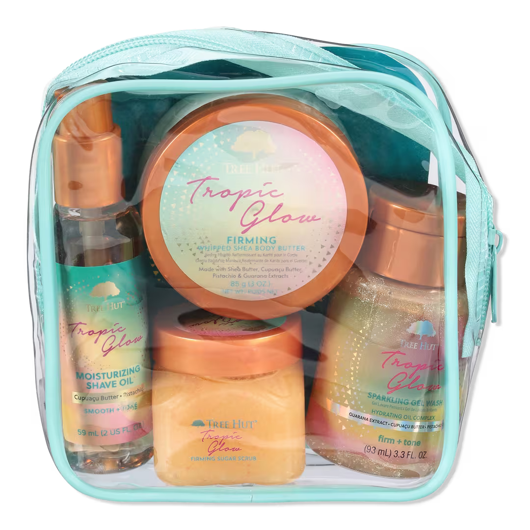 PREORDEN -Tropic Glow Getaway Mini Best Sellers Kit | TREE HUT - 2 A 4 SEMANAS EN LLEGAR