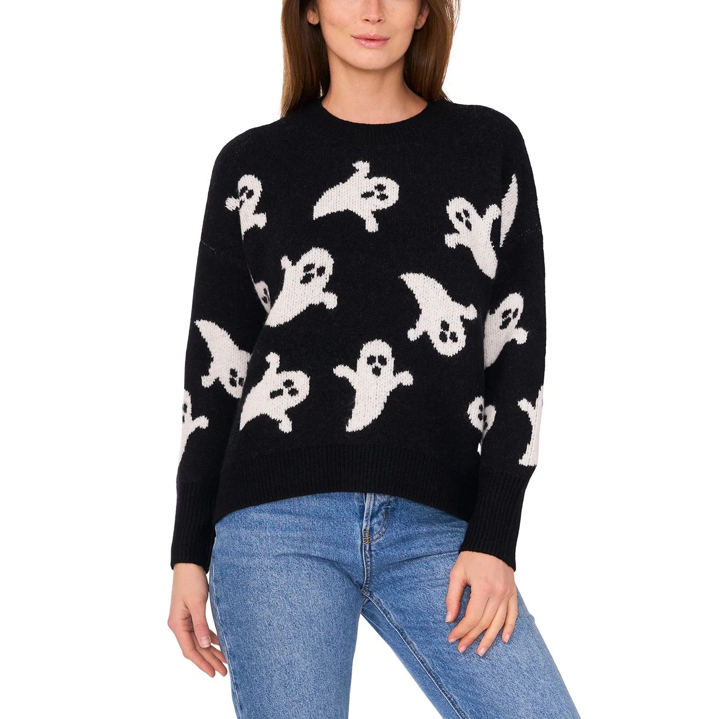 PREORDEN -Vince Camuto Women's Halloween Sweater - 2 A 4 SEMANAS EN LLEGAR