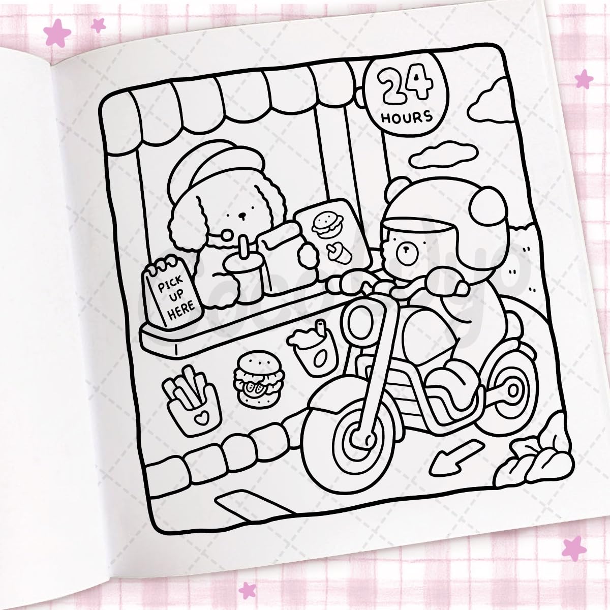 Cozy Days: Coloring Book for Adults and Kids by Coco Wyo