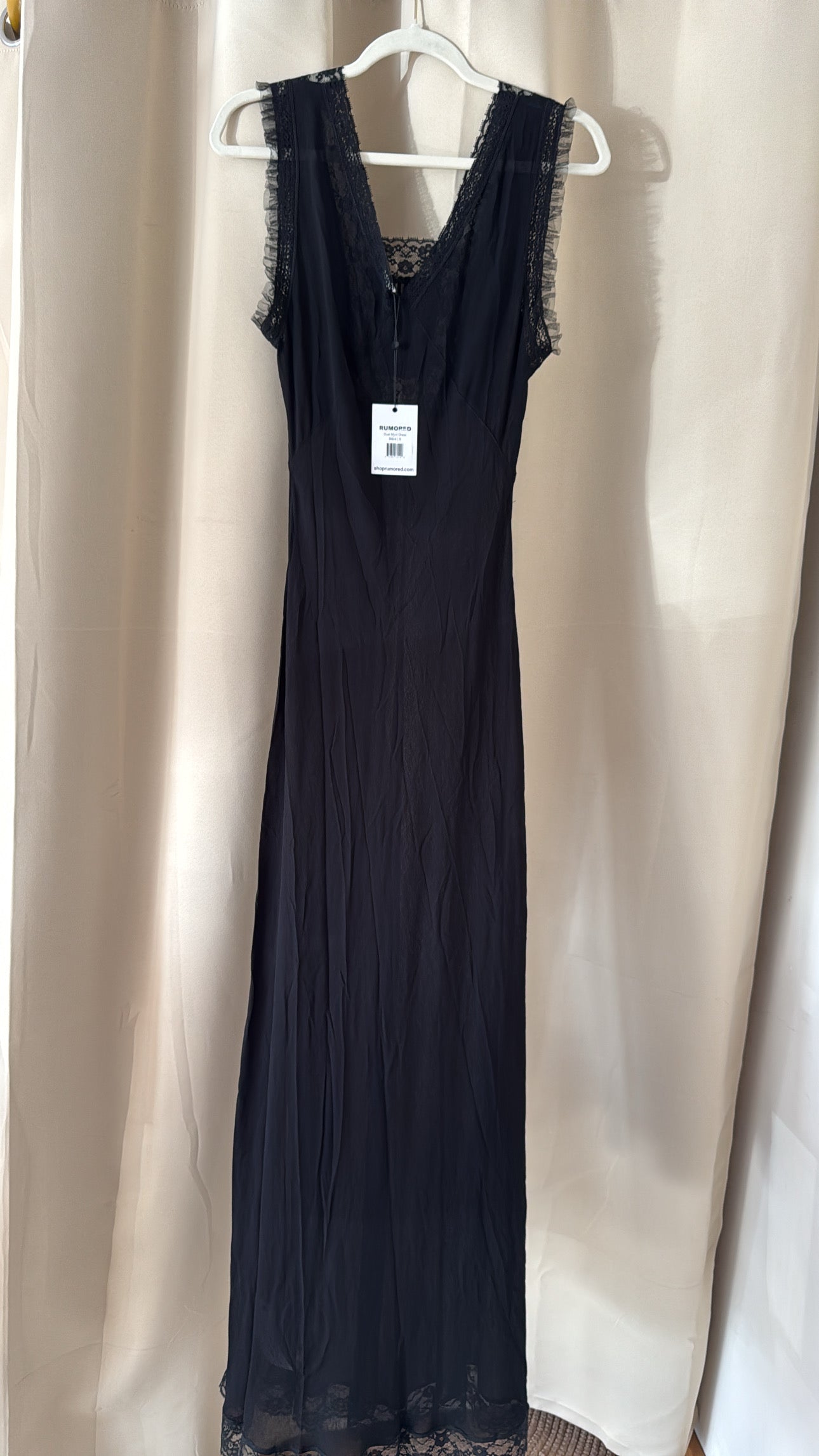 RUMORED DUET DRESS MAXI BLACK - NO CAMBIOS NI DEVOLUCIONES