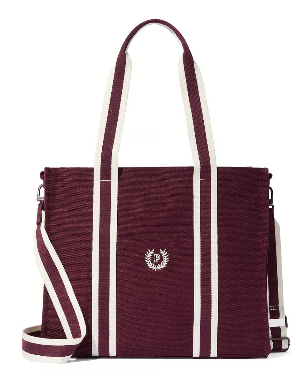 PREORDEN -Crossbody Canvas Tote Bag | PINK - 2 A 4 SEMANAS EN LLEGAR