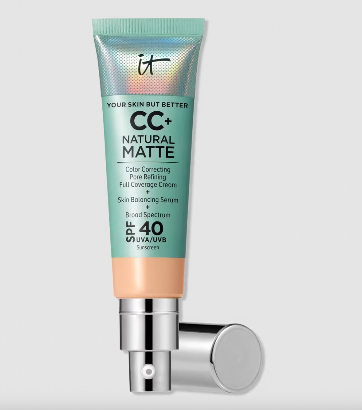 PREORDEN -CC+ Cream Natural Matte Foundation with SPF 40 | IT COSMETICS - 2 A 4 SEMANAS EN LLEGAR