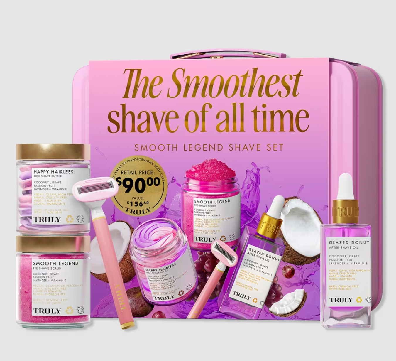 PREORDEN -Smooth Legend Shave Set | TRULY - 2 A 4 SEMANAS EN LLEGAR