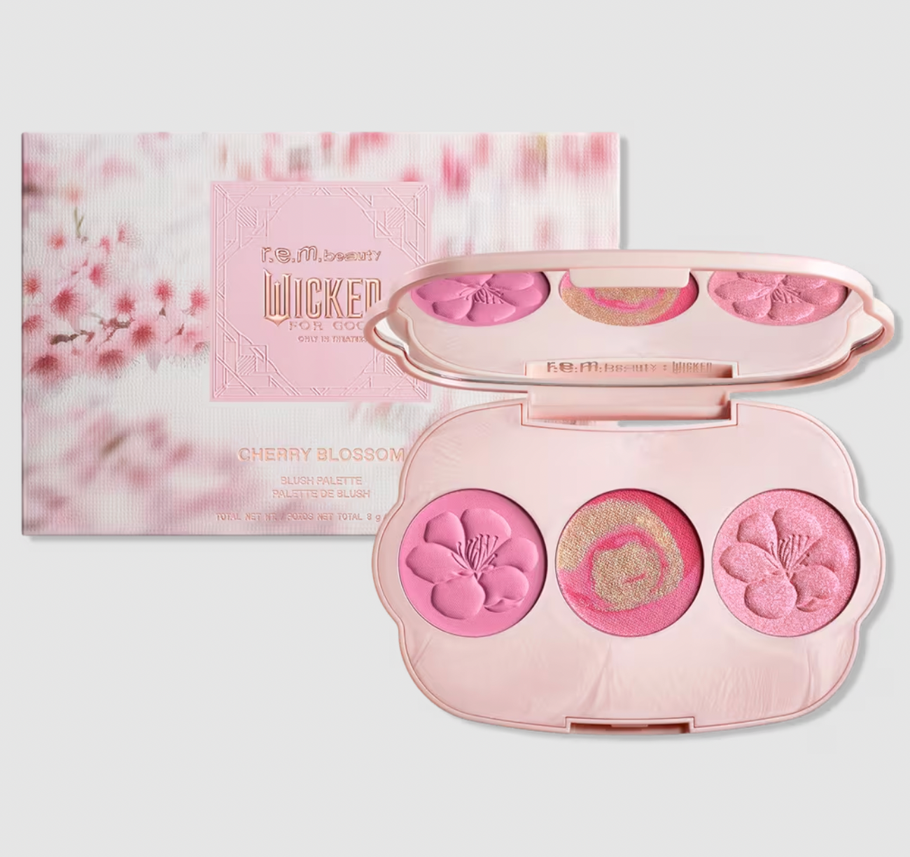 PREORDEN -Wicked Cherry Blossom Blush Palette - Pink | R.E.M. - 2 A 4 SEMANAS EN LLEGAR