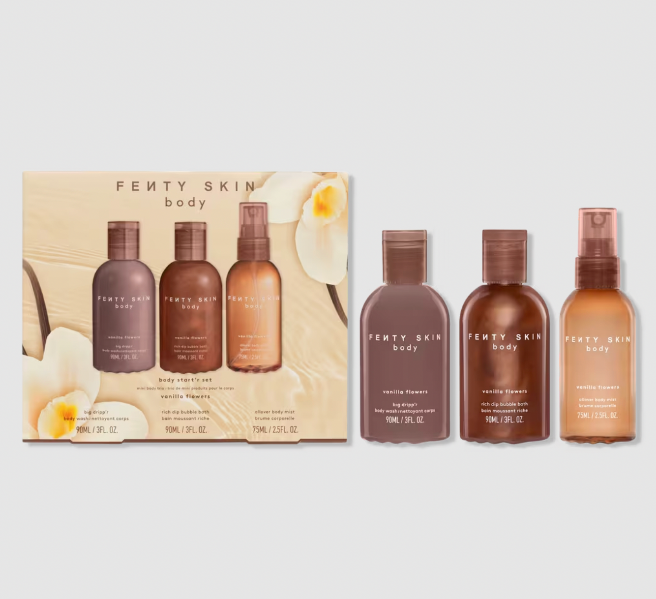 PREORDEN -Body Start'r Set Mini Body Trio | FENTY SKIN - 2 A 4 SEMANAS EN LLEGAR