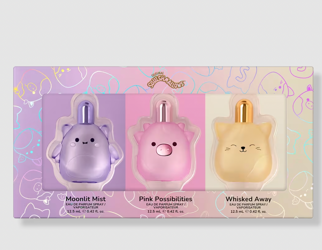 PREORDEN -3-Piece Coffret Set | SQUISHMALLOWS FRAGRANCE - 2 A 4 SEMANAS EN LLEGAR