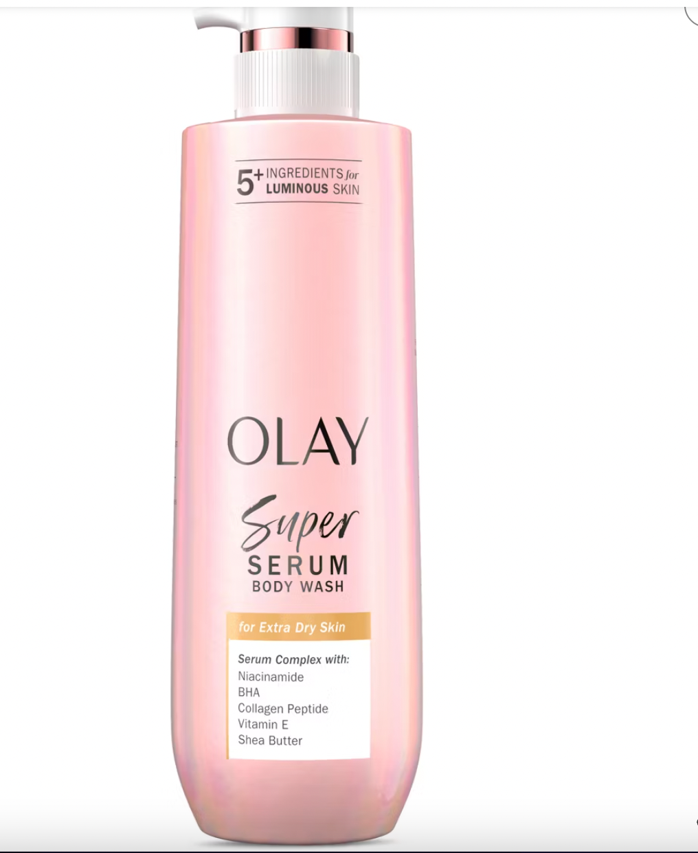 PREORDEN -Olay Super Serum Complex for Luminous Skin Body Wash for Extra Dry Skin - 20 fl oz - 2 A 4 SEMANAS EN LLEGAR