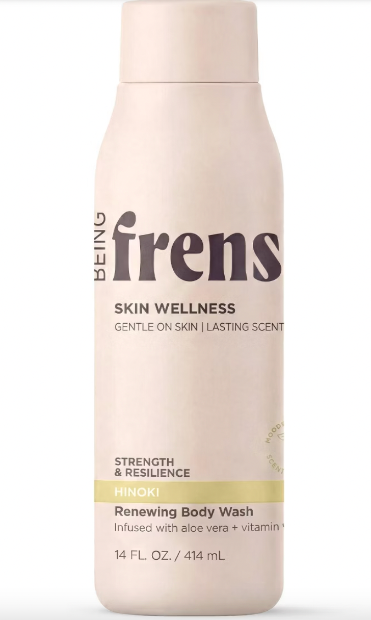 PREORDEN -Being Frenshe Hinoki Renewing Body Wash - Hydrating Shower Gel with Aloe Vera + Niacinamide - 14 fl oz- 2 A 4 SEMANAS EN LLEGAR