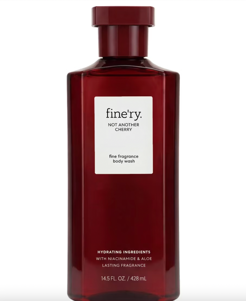 PREORDEN -fine'ry. Women's Body Wash - Not Another Cherry - 14.5 fl oz - 2 A 4 SEMANAS EN LLEGAR