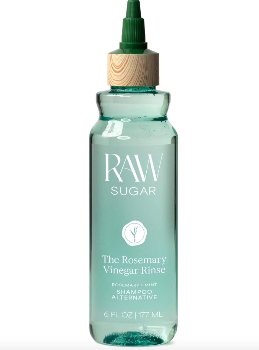 PREORDEN -Raw Sugar The Rosemary Vinegar Rinse Shampoo Alternative - Rosemary + Mint - 6 fl oz - 2 A 4 SEMANAS EN LLEGAR