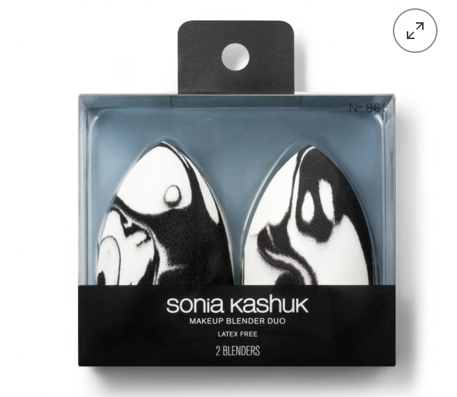 PREORDEN -Sonia Kashuk™ Latex-Free Makeup Blender Sponge - Marble - 2pk - 2 A 4 SEMANAS EN LLEGAR