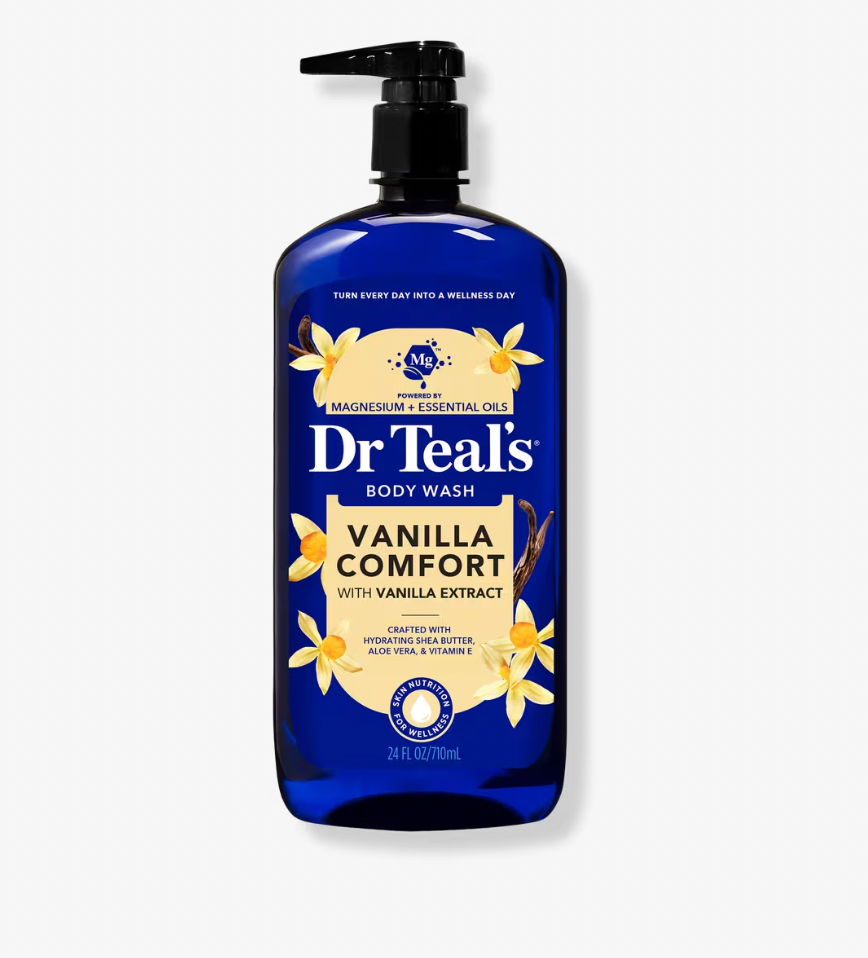 PREORDEN - Body Wash with Pure Epsom Salt, Vanilla Comfort - 2 A 4 SEMANAS EN LLEGAR