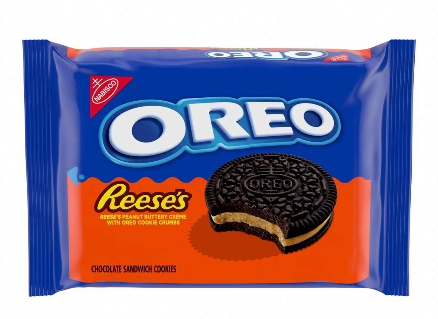 PREORDEN - Oreo Reese's Peanut Buttery Creme Chocolate Sandwich Cookies - 12.35oz - 2 A 4 SEMANAS EN LLEGAR