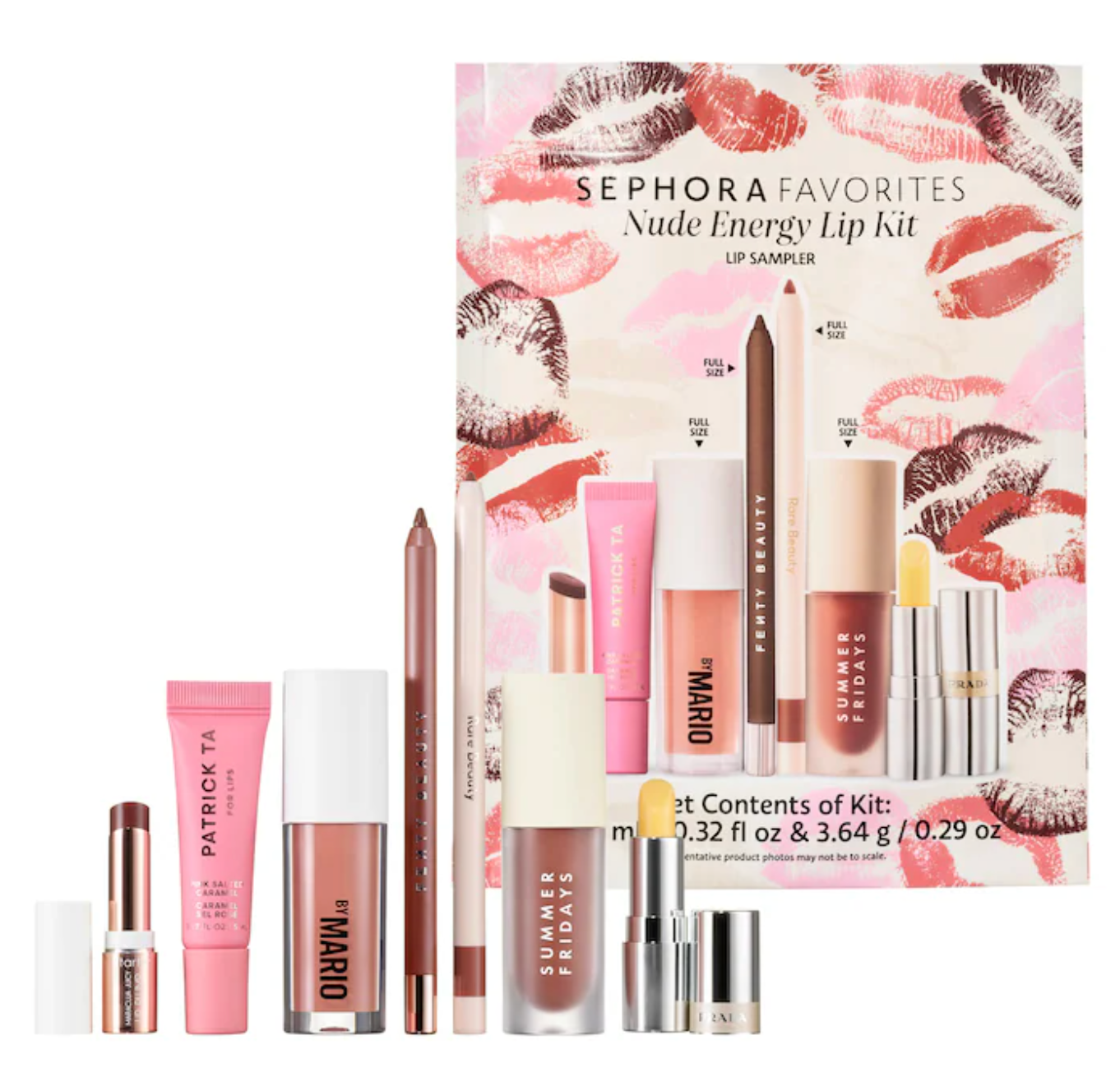PREORDEN - Nude Energy Lip Kit Makeup Set | SEPHORA FAVORITES - 2 A 4 SEMANAS EN LLEGAR
