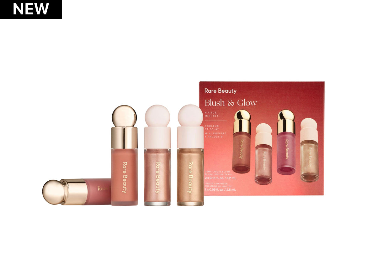 Mini Blush & Glow 4-Piece Set | Rare Beauty