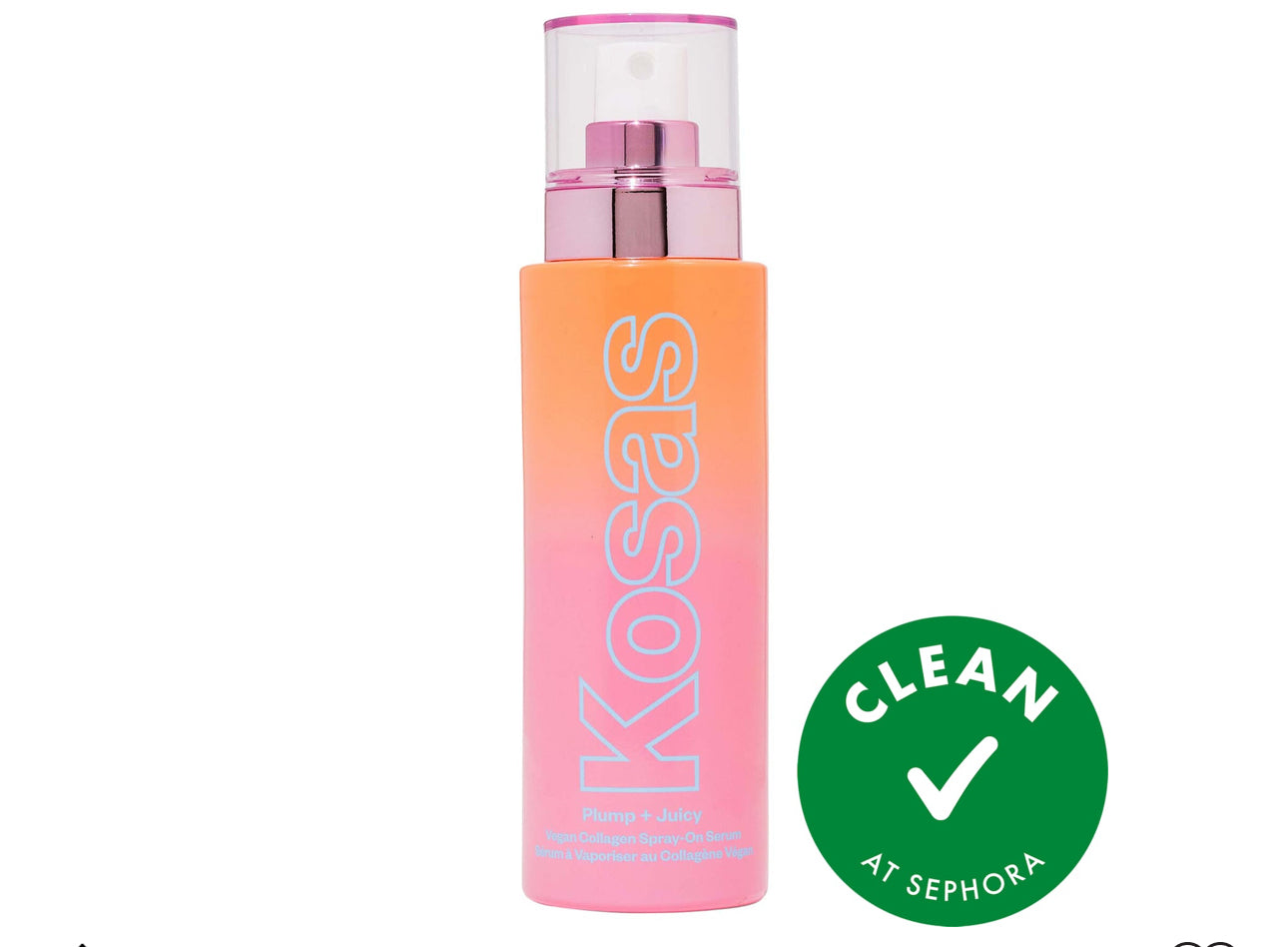 PREORDEN - Plump + Juicy Vegan Collagen + Probiotic Spray-On Serum | Kosas - 2 A 4 SEMANAS EN LLEGAR