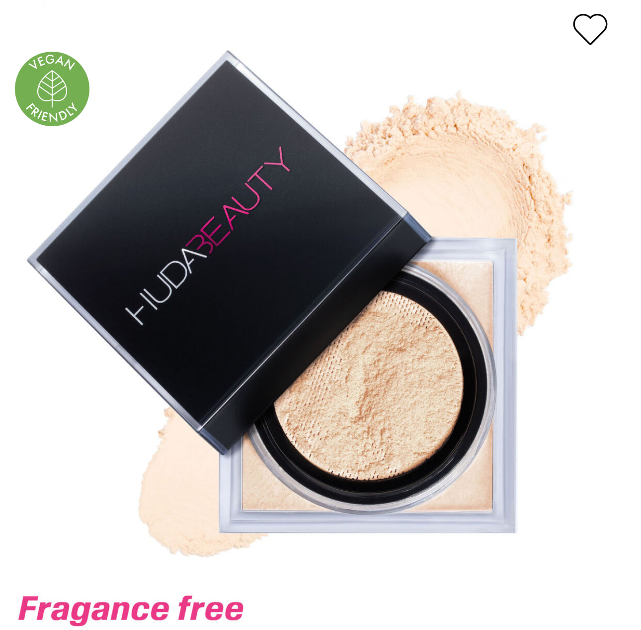 Easy Bake Fragrance Free Loose Baking and Setting Powder | HUDA BEAUTY