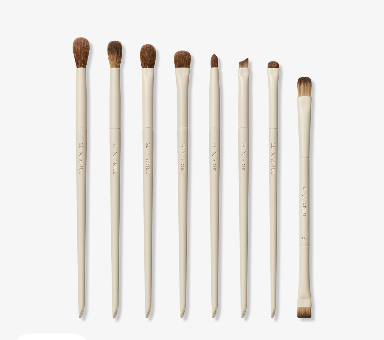 PREORDEN - Morphe x Ariel Signature Eyes 8-Piece Eye Brush Set - 2 a 4 semanas en llegar