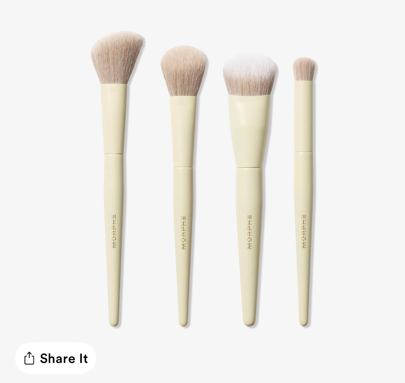 PREORDEN - Buttery Blends 4-Piece Face Brush Set | Morphe - 2 A 4 SEMANAS EN LLEGAR