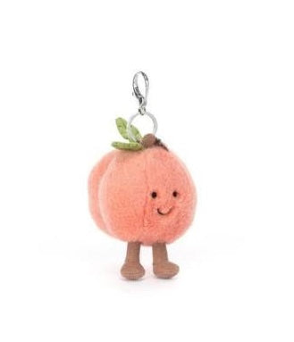 PREORDEN - Amuseables Peach Bag Charm | Jellycat - 2 A 4 SEMANAS EN LLEGAR