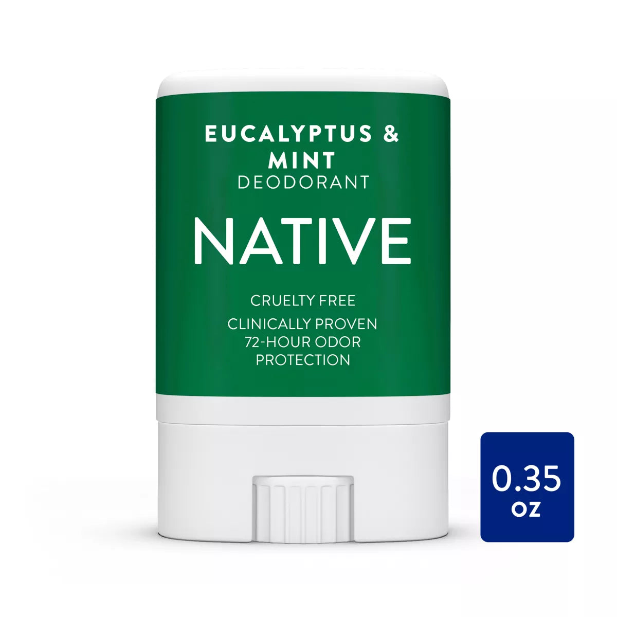 PREORDEN -Native Deodorant - Eucalyptus & Mint - Aluminum Free - Trial Size 0.35 oz - 2 A 4 SEMANAS EN LLEGAR