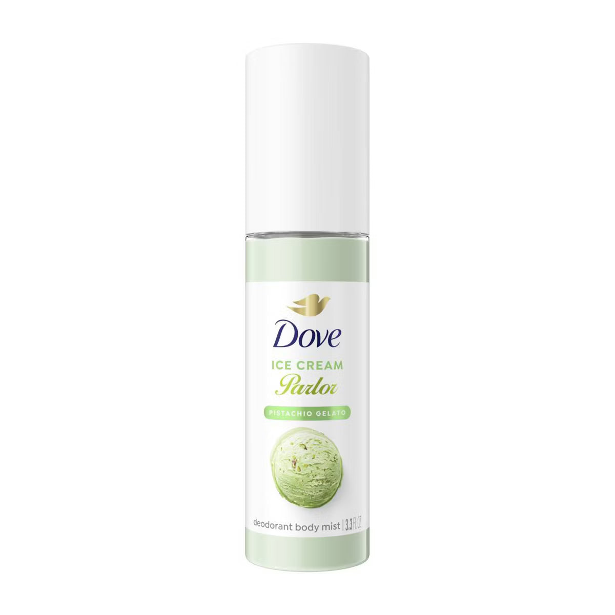 PREORDEN -Dove Beauty Ice Cream Parlor Body Mist - Pistachio - 3.3oz- 2 A 4 SEMANAS EN LLEGAR