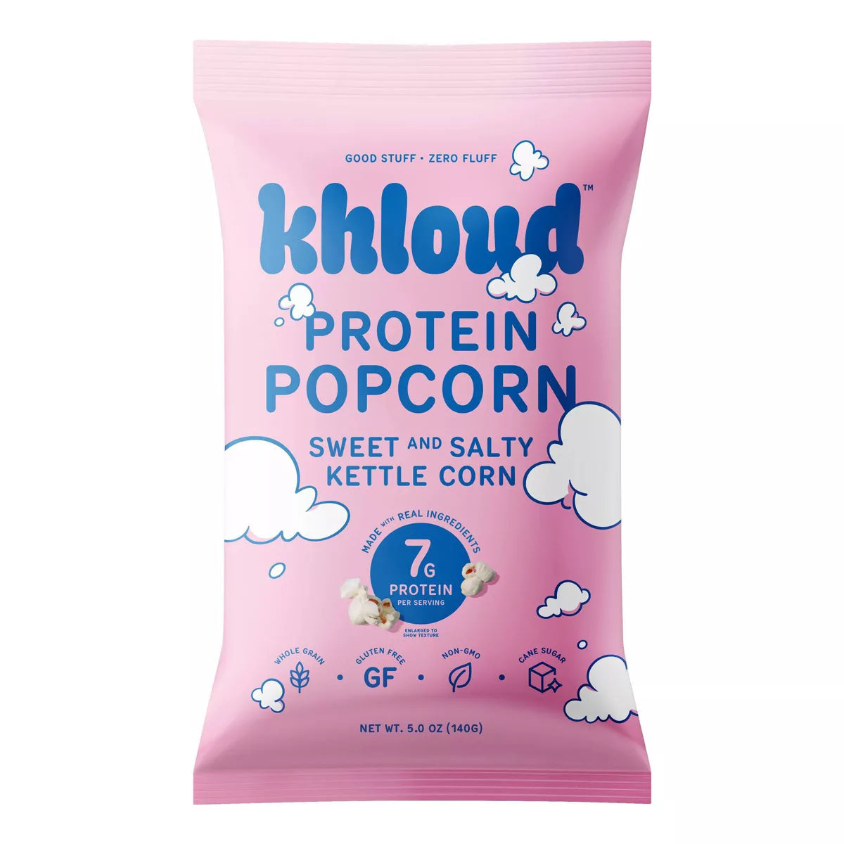 PREORDEN -Khloud Sweet and Salty Kettle Corn Protein Popcorn - 5oz - 2 A 4 SEMANAS EN LLEGAR
