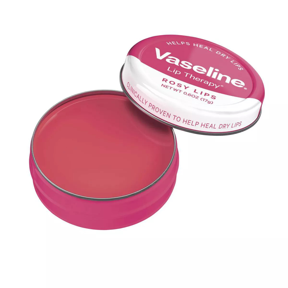 PREORDEN -Vaseline Lip Therapy Balm Tin - Rosy Lips - 0.6oz - 2 A 4 SEMANAS EN LLEGAR