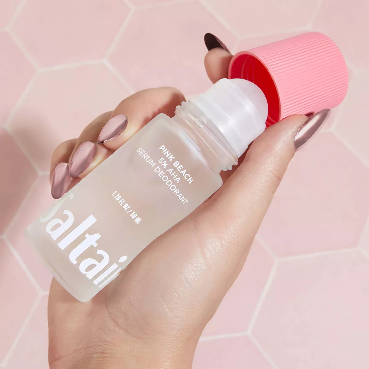 PREORDEN -Saltair Pink Beach Serum Deodorant - 5% AHA - 1.7 fl oz - 2 A 4 SEMANAS EN LLEGAR