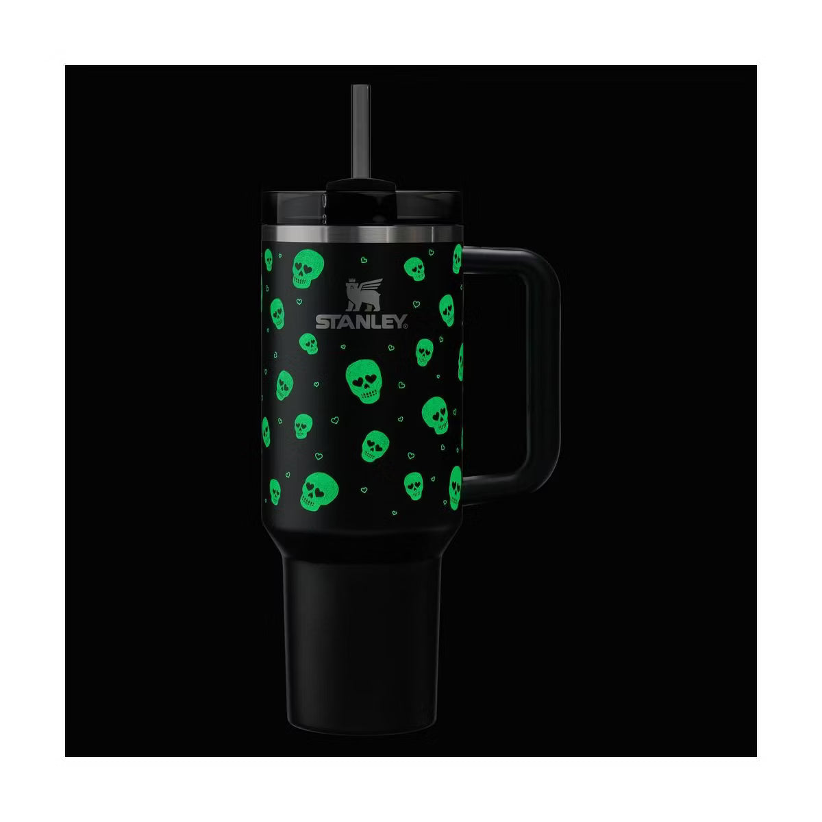 PREORDEN - Stanley 30 oz Stainless Steel H2.0 FlowState Quencher Tumbler Sweetheart Skulls- 2 A 4 SEMANAS EN LLEGAR