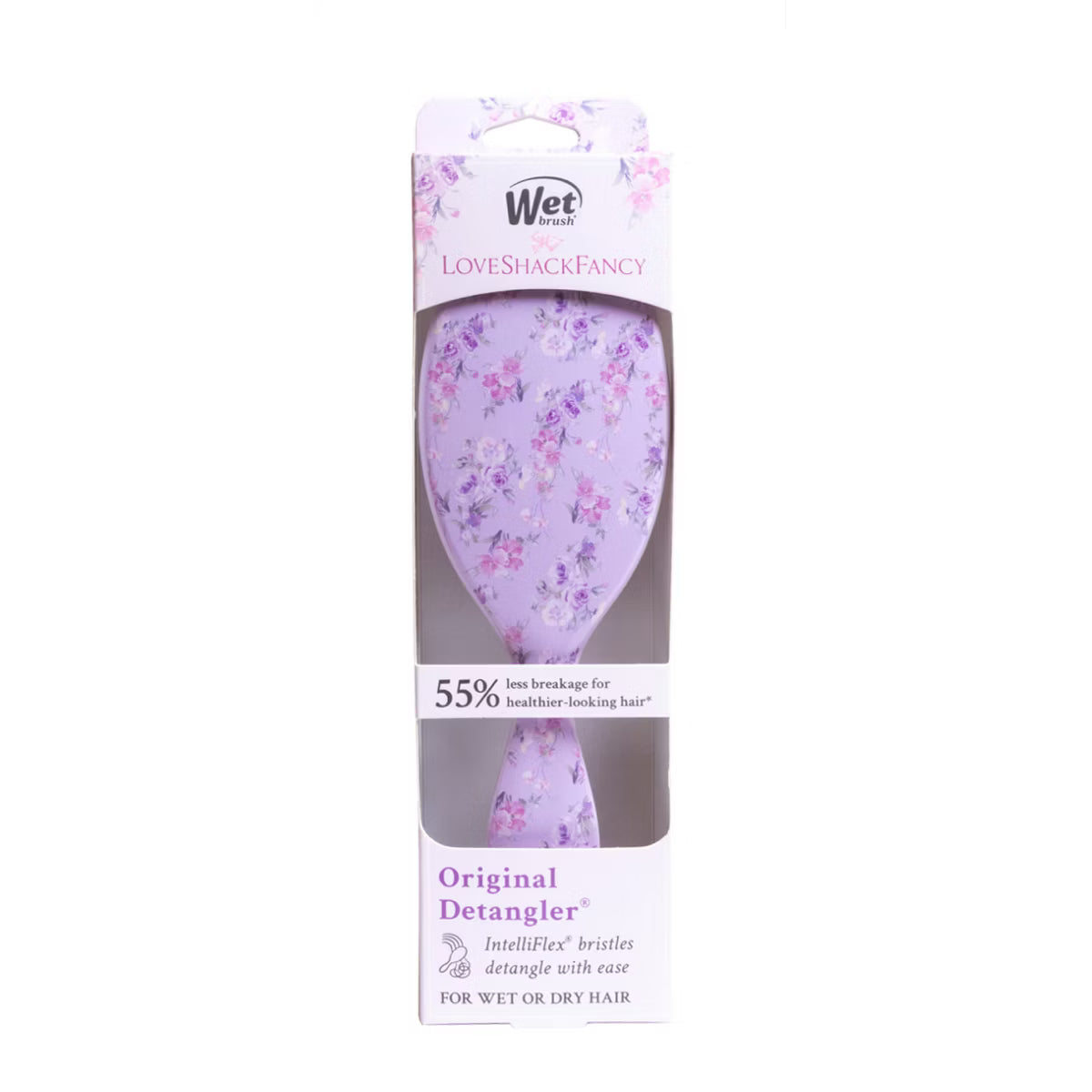PREORDEN - LoveShackFancy x Target – WetBrush Happy Thoughts Original Detangler Brush Hibiscus- 2 A 4 SEMANAS EN LLEGAR