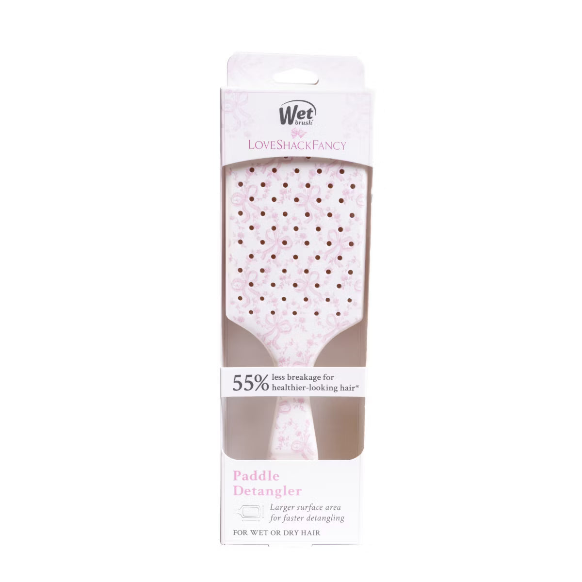 PREORDEN - LoveShackFancy x Target – WetBrush Coquette Bow Paddle Detangler Brush Chantilly - 2 A 4 SEMANAS EN LLEGAR