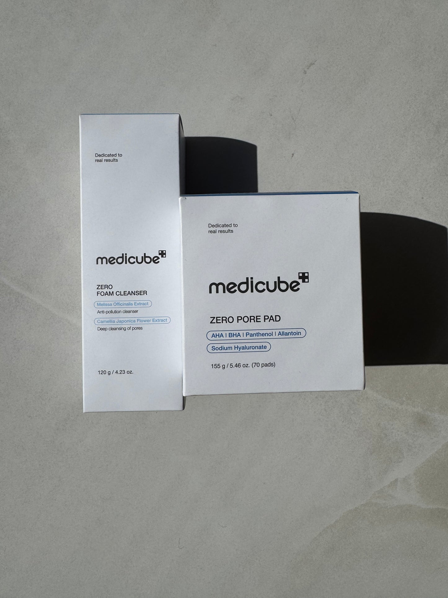 ZERO PORE CLEANSER AND TONER PADS SET | MEDICUBE
