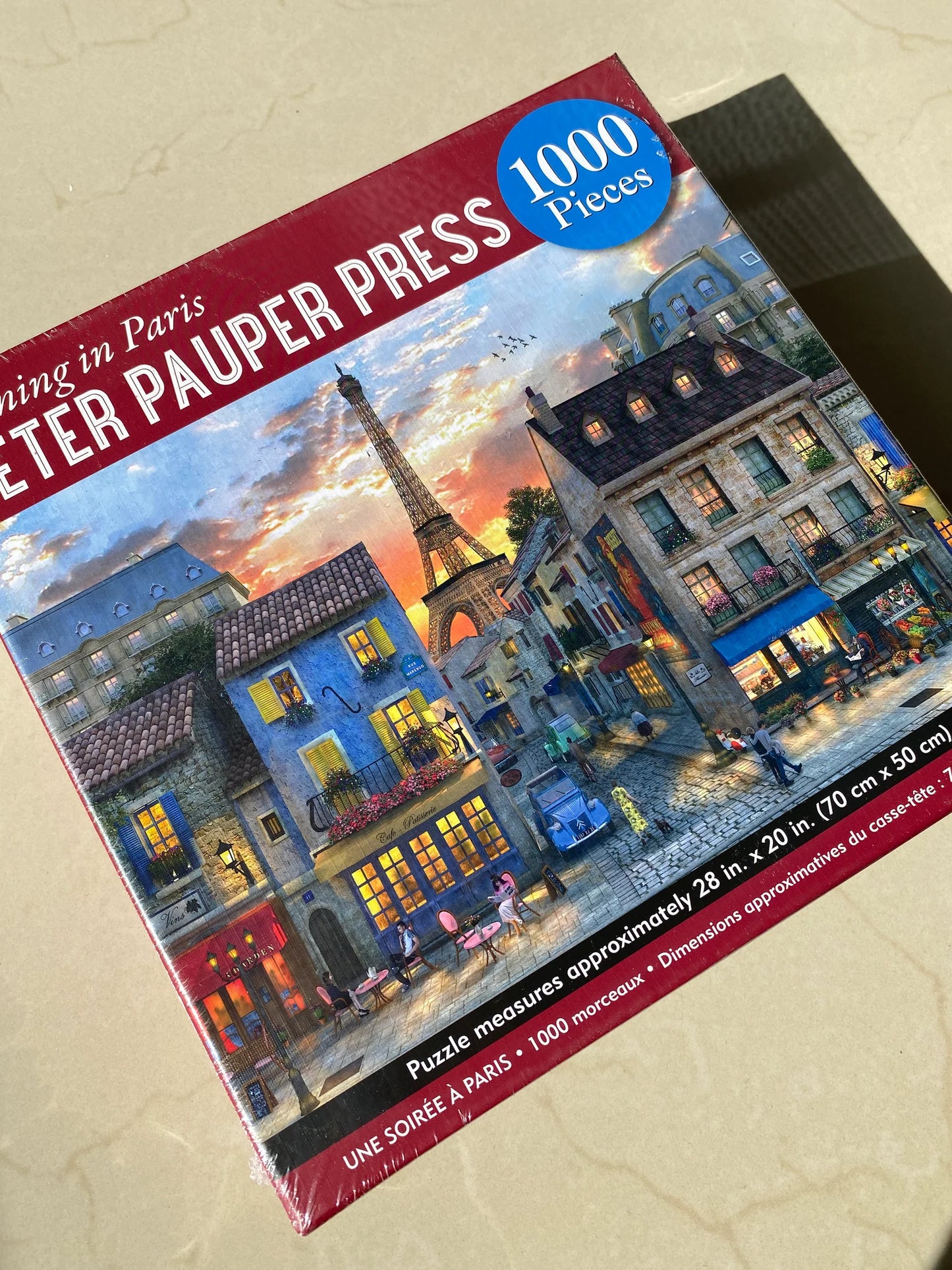 Puzzle Evening in Paris - 1000 piezas