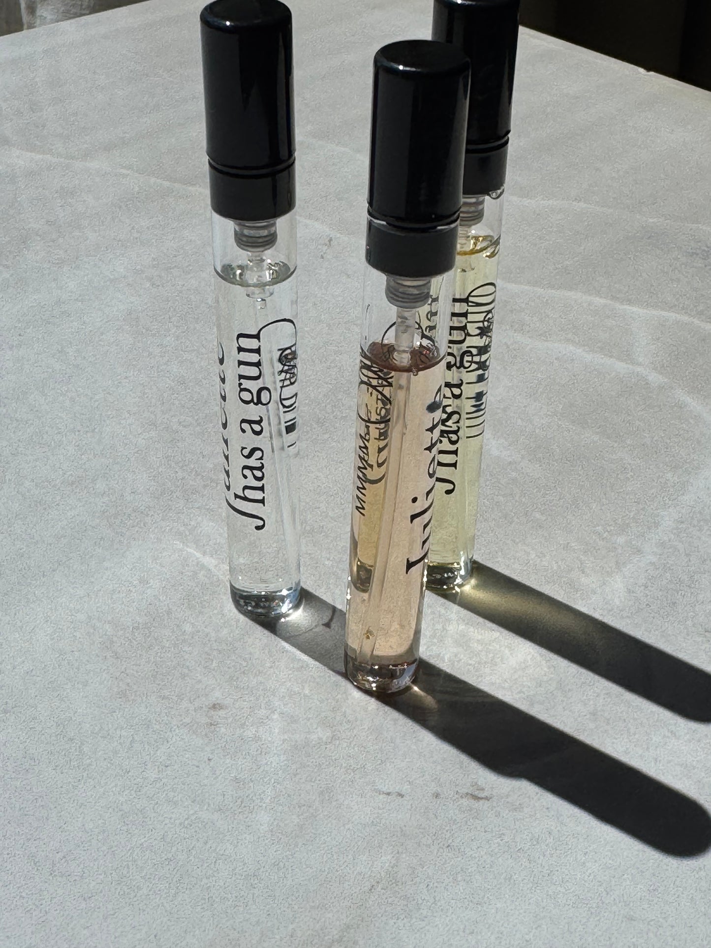 JULIETE HAS A G - SET DE 3 AROMAS DE 5 ML C/U - LLENOS, SIN CAJA