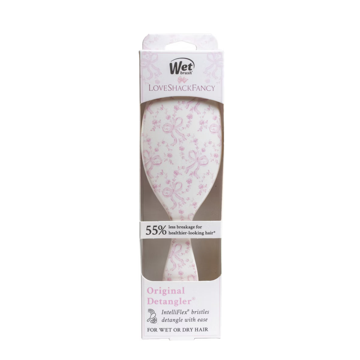 PREORDEN -LoveShackFancy x Target – WetBrush Coquette Bow Original Detangler Brush Chantilly- 2 A 4 SEMANAS EN LLEGAR