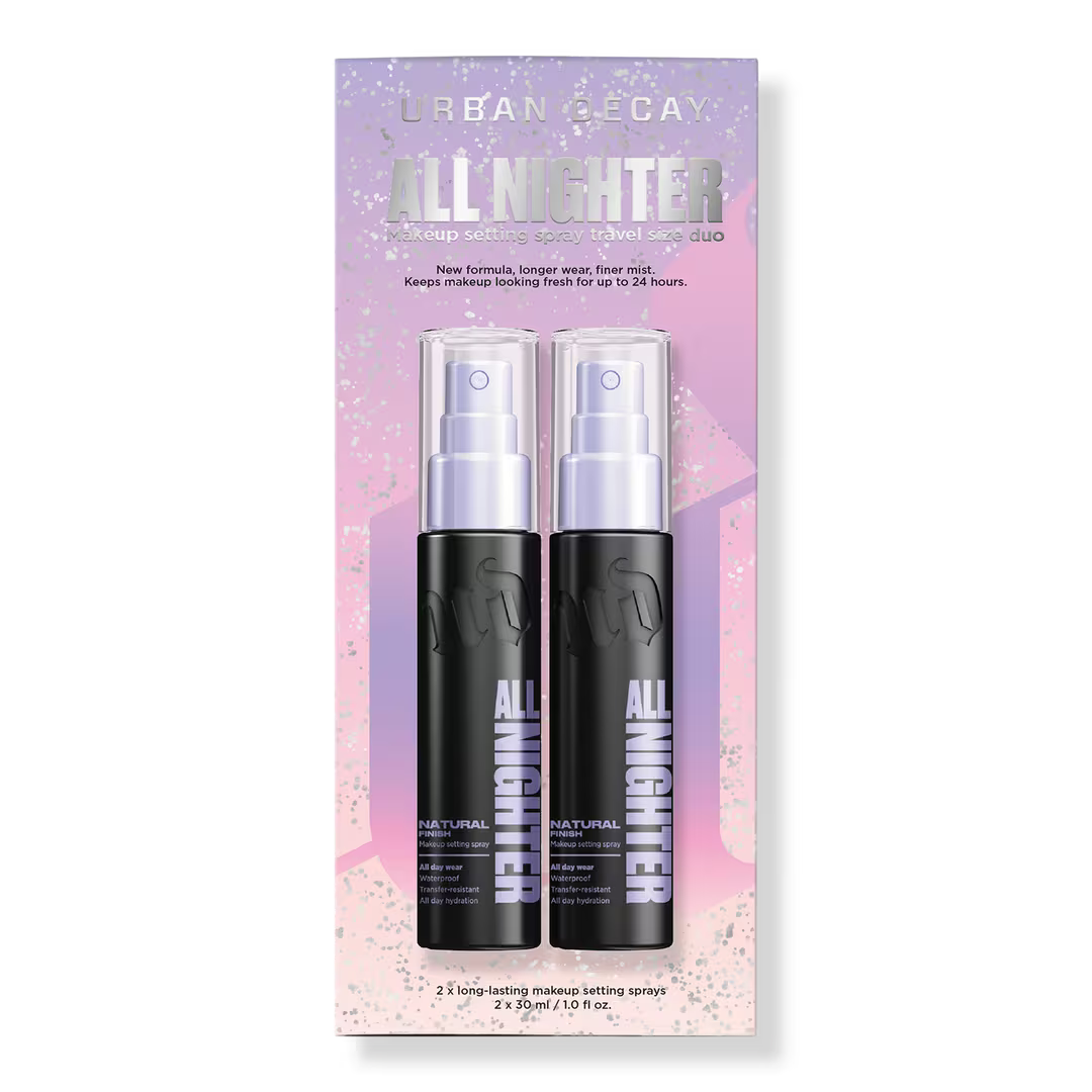 Mini All Nighter Setting Spray Travel Duo Holiday Gift Set | URBAN DECAY