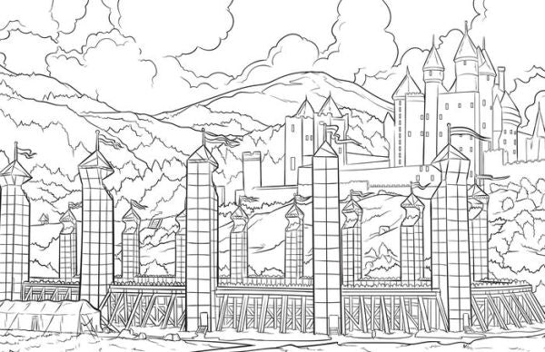 PRE-ORDEN- Harry Potter: Gryffindor House Pride: The Official Coloring Book TARDA DE 2 A 5 SEMANAS EN LLEGAR