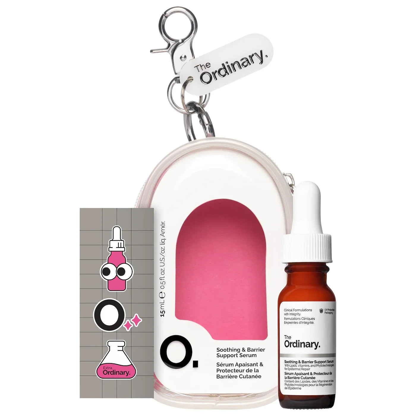 Mini Soothing and Barrier Support Keychain Skincare Gift | The Ordinary