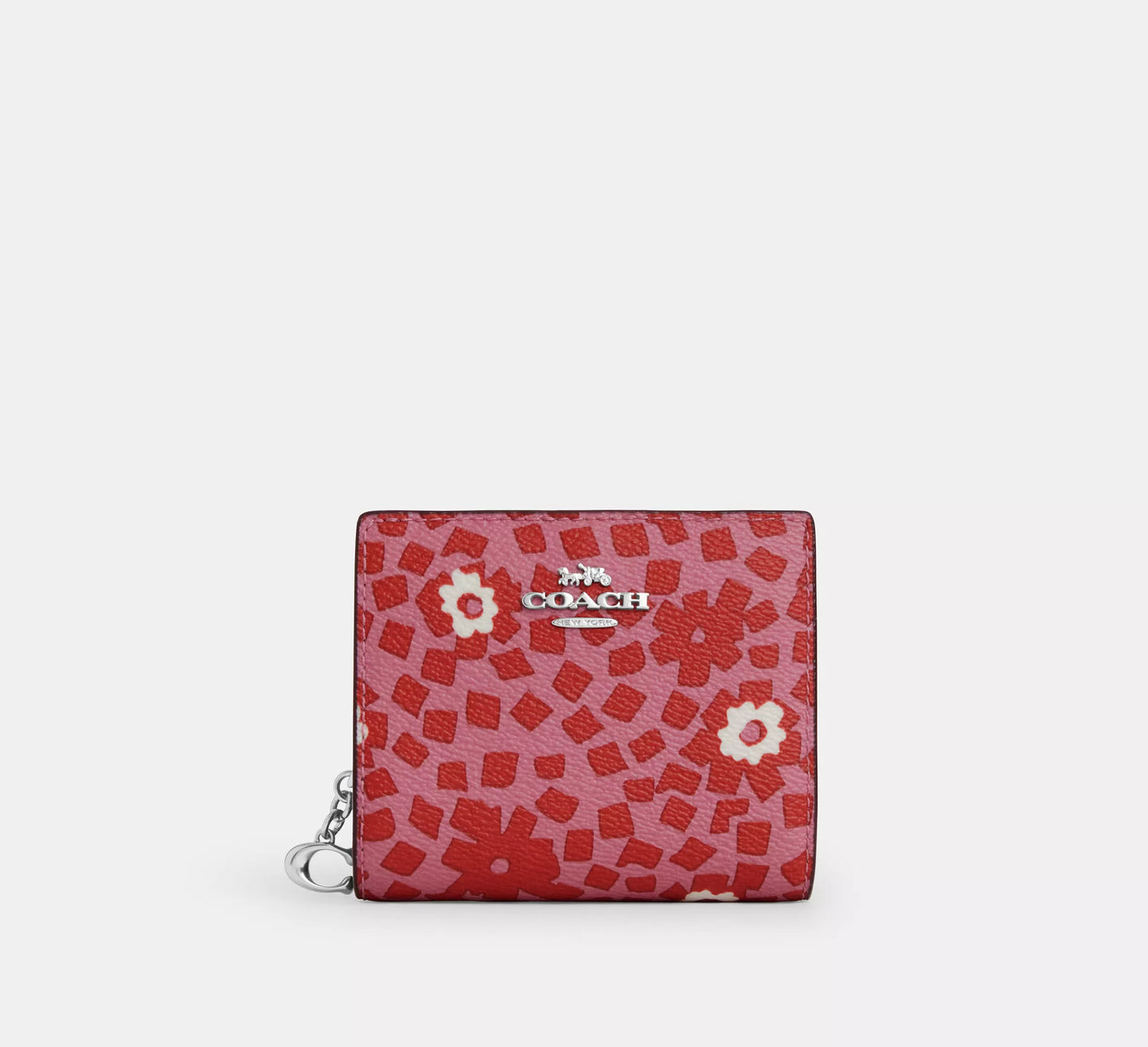 PREORDEN -Snap Wallet With Floral Print | COACH - 2 A 4 SEMANAS EN LLEGAR