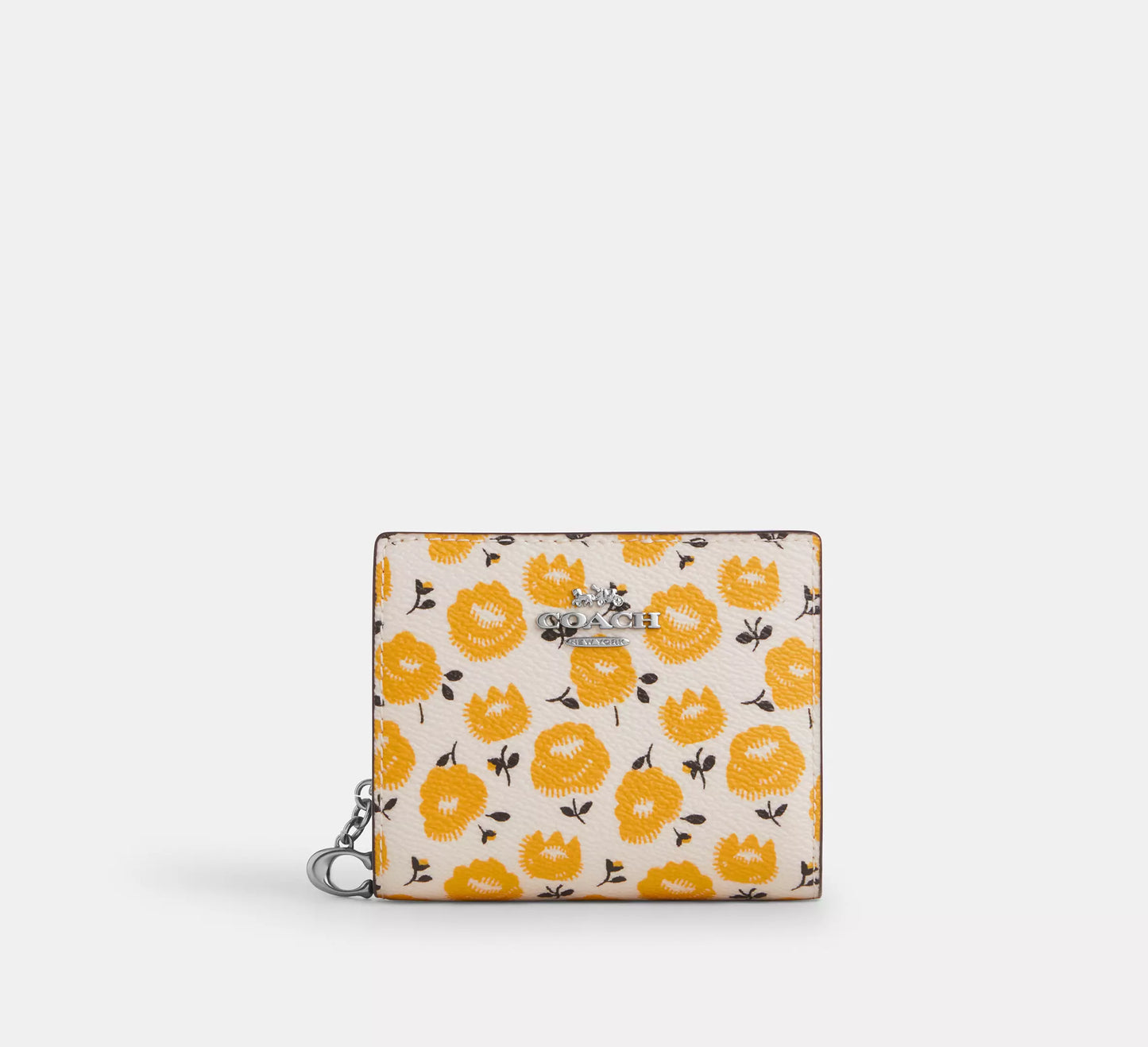 PREORDEN -Snap Wallet With Floral Print | COACH - 2 A 4 SEMANAS EN LLEGAR