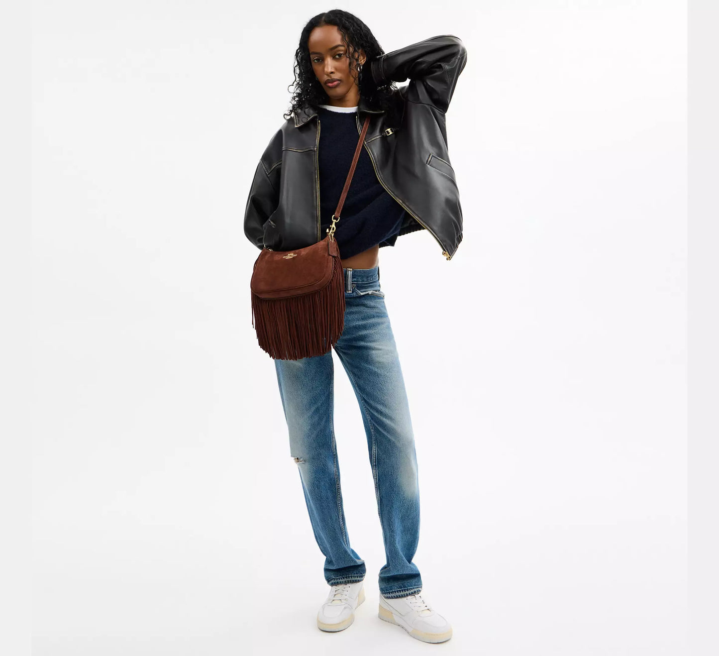 PREORDEN -Teri Shoulder Bag With Fringe | COACH - 2 A 4 SEMANAS EN LLEGAR