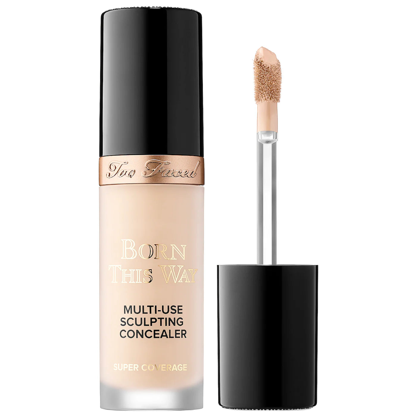 PREORDEN- Born This Way Super Coverage Multi-Use Concealer | TOO FACED -2 a 4 SEMANAS EN LLEGAR