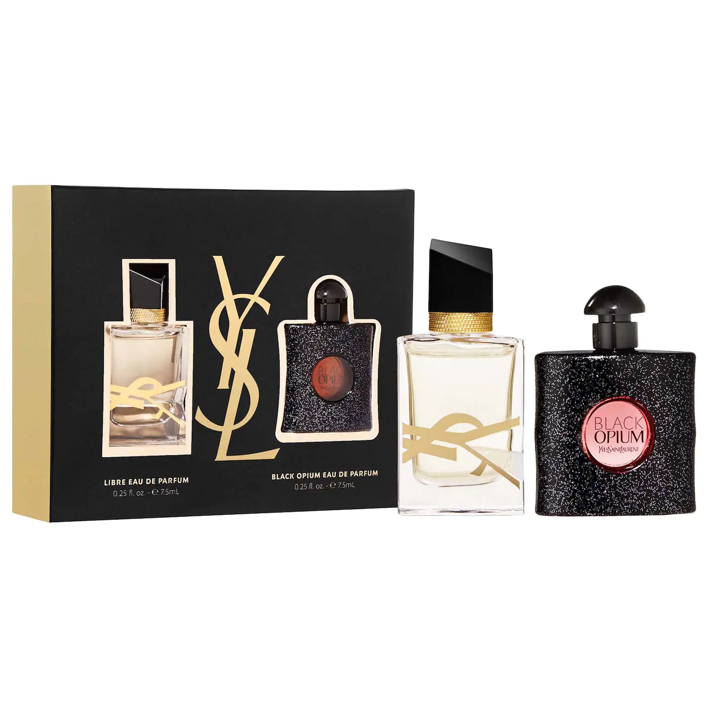 PREORDEN -Mini Black Opium & Libre Eau de Parfum Set | YSL - REVISA TIEMPOS DE ENTREGA